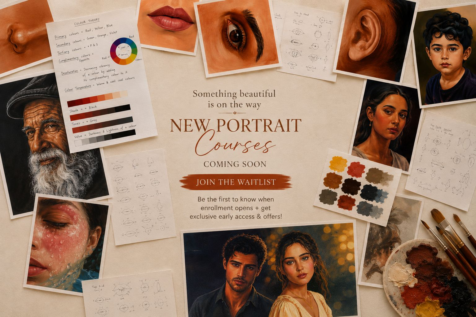 New Rinkle Arts portrait courses coming soon — join the waitlist